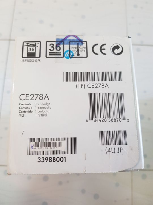 hp-ce278a-ของแท้ใหม่-100-มีรับประกันสินค้า