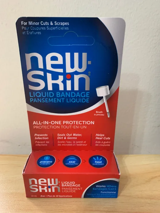 Liquid Bandage for Minor Cuts & Scrapes 10 ml prevents infection