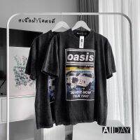 เสื้อยืดวินเทจ สกีนลายOasis ผ้าเกรดพรีเมี่ยม ✅ของแท้100%