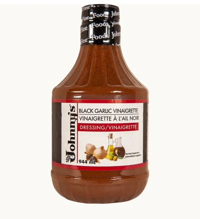 Johnny's Fine Foods Black Garlic Vinaigrette Salad Chicken Wraps Dressing Lazada PH