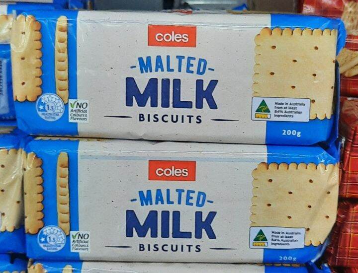 Coles Malted Milk Biscuit 200g Lazada PH