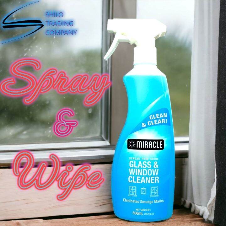 MIRACLE GLASS AND WINDOW CLEANER 500 ML | Lazada PH