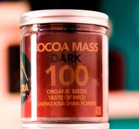 CoCoa Mass 70%,80%,100%สำหรับชงดื่มเพื่อสุขภาพ by CoCoRa CaCao Farm แบบชนิดขึ้นรูปสี่เหลี่ยมขนาดก้อน 20g./12ก้อน/240g. Taste:Nutty classic รสโกโก้แท้ ทานง่าย