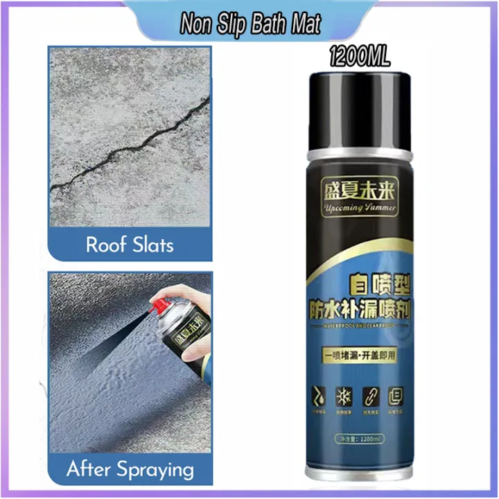 High Capacity 1200ML Waterproof Spray Leak Repair Spray Sealant Spray ...