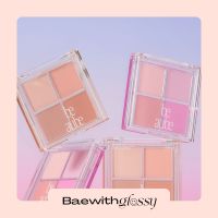 BAEWITHGLOSSY | BE AUBE — Mix Match Cheek Palette + Sponge