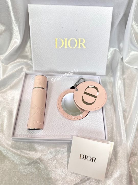 เซ็ตไอเท็มน่ารักนะค้า dior miss dior set with mirror   👉มาพร้อมกระจกที่เอาไปห้อยกระเป๋าได้