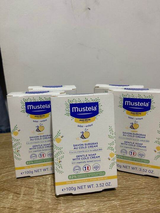 Mustela Gentle Soap With Cold Cream Grams Lazada Ph