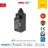 Omron Safety Limit Switch D4N-2A32 หน้าสัมผัส 1NC/1NO, Slow-action Roller Lever สวิตช์ออมรอน