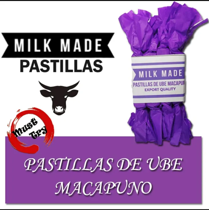 Milk Made Pastillas De Ube Macapuno Pasalubong | Lazada PH