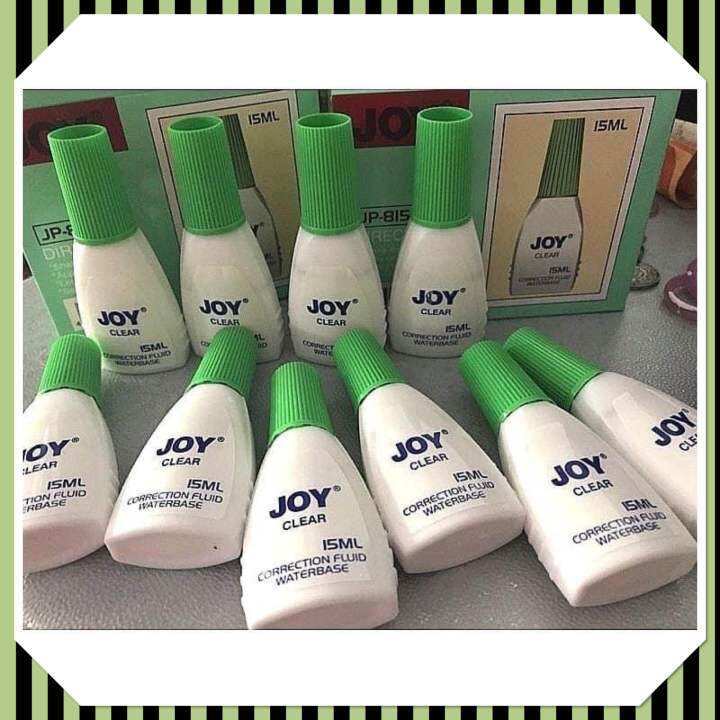 JOY CORRECTION FLUID 15ML/1PC LIQUID ERASER,WRITING Lazada PH