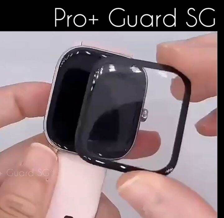 [PRO+GUARD] FULL Screen Protector Huawei Band 8 Band 7 Band 6 Watch Fit 2 -  3D Flexible Screen Protector (not tempered glass) | Lazada Singapore