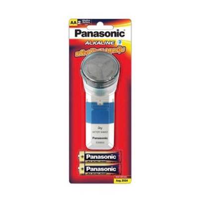 เครื่องโกนหนวด Panasonic รุ่น ES-6850 แพ็คพิเศษ พร้อมถ่าน ALKALINE ในชุด