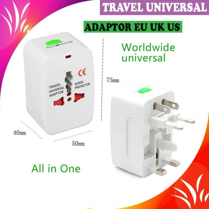 TTBDG Universal Travel Adapter Internasional Adaptor / Universal Travel ...