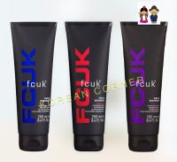 FCUK Hair &amp; Bodywash for Men - FCUK เอฟซียูเค แชมพู ครีมอาบน้ำ ของ ผู้ชาย จาก อังกฤษ perfumes