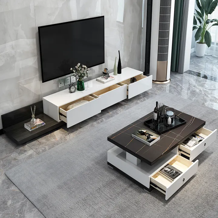 Coffee Table TV Combination Table Modern Living Room Simple