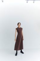 DOTLINEPLAIN / KITE DRESS - OVALTINE