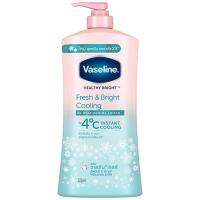 Vaseline Healthy White Fresh&amp;Fair UV Lotion 550 ml. วาสลีน เฟรช&amp;แฟร์ โลชั่น 500มล.