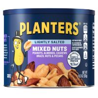 PLANTERS Lightly Salted Mixed Nuts แพนเตอร์ ถั่วลิสงคั่ว ไลท์ตี้ ซอลท์ มิกซ์ นัท 292g. (10.3oz)