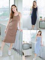 MY​TOP​?New in​?Code: D18 Midi dress สายเดี่ยว ขายดีตลอดสุด