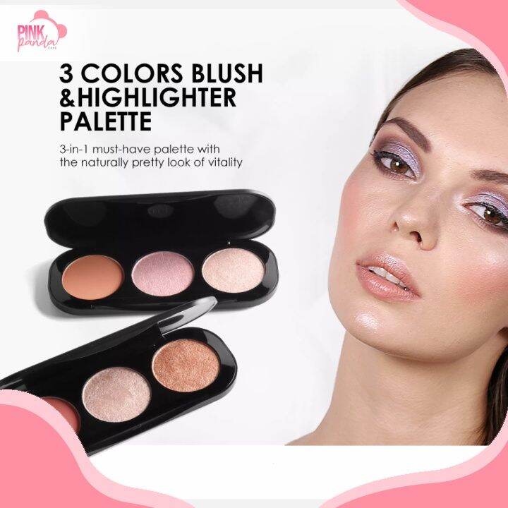 FOCALLURE BLUSHON HIGHLIGHTER/FOCALLURE HIGHLETER BLUSH 01 Lazada