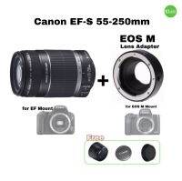 Canon 55-250 IS สุดยอดเลนส์เทเล+มาโคร มีกันสั่น คมชัดสูง + lens adapter EOS M สุดคุ้ม used มือสอง คุณภาพดี มีประกัน