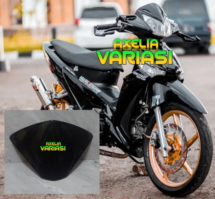 VISOR SUPRA X 125 OLD DAN NEW PLUS SPION CLICK Lazada Indonesia