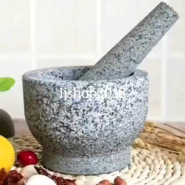 [RAYACO] High Quality Stone Mortar & Pestle / Lesung Batu /Guacamole