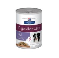 ?Hills prescription diet i/d low fat canineอาหารกระป๋องไขมันต่ำสำหรับสุนัขตับอ่อนอักเสบ