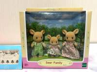 ซิลวาเนียน ตุ๊กตา Sylvanian Family Deer Family ครอบครัวกวาง มือ1