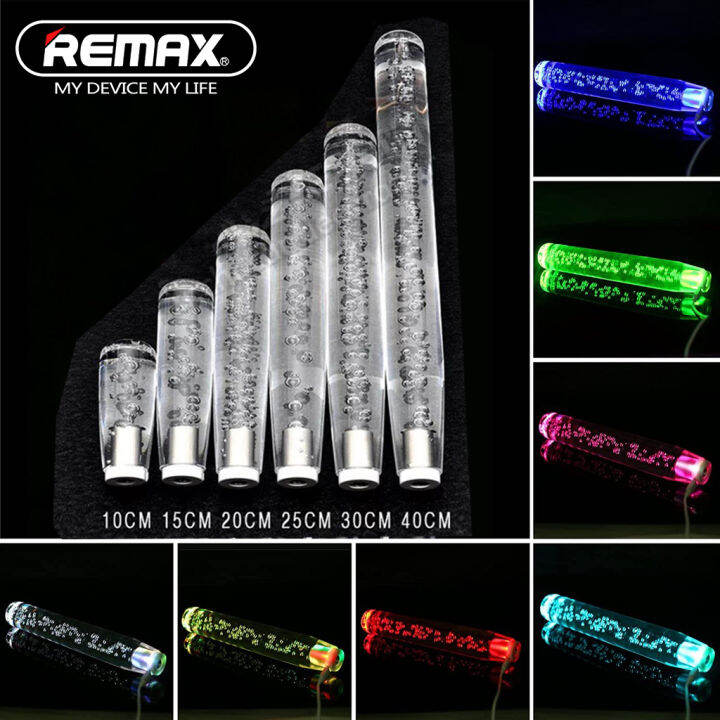 Remax Universal LED Crystal Car Gear Lever Shift Knob For Truck