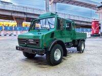 รถบังคับ SCX10 Clone พร้อมบอดี้ Benz Unimog (PNP) ขนาด 1:10 งาน Hobby grade สำหรับผู้ใหญ่ และนักสะสม by Mr.scale