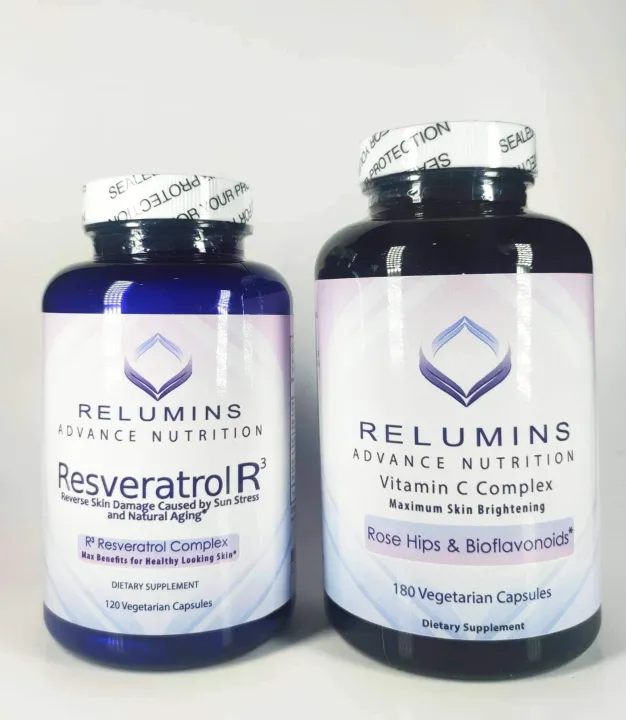 Vitamin C complex Maximum Brightening and Resveratrol Lazada PH