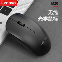 Lenovo M26เมาส์ไร้สายแล็ปท็อปคอมพิวเตอร์เดสก์ท็อปสำนักงานธุรกิจใช้ในบ้านบางเบาพกพาสะดวกใช้ได้ทั่วไป