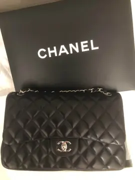 Chanel Timeless classic flap black lambskin GHW