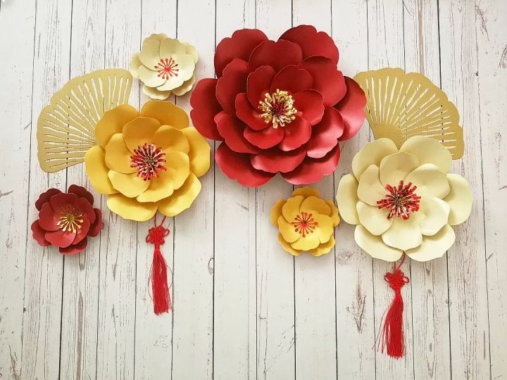 chinese new year hall decoration