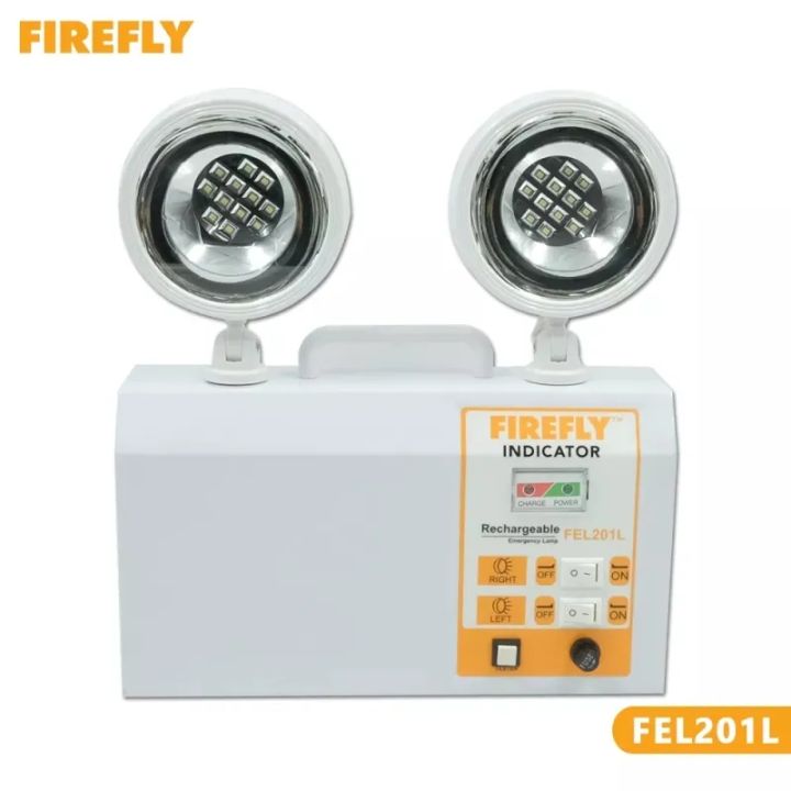 Fire Emergency Double Headlight Firefly Rechargeable Twinhead Emergency ...