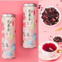 ชาดอกไม้ ผลไม้รวม 10 ซอง 30 กรัม Mixed flower fruit tea  ชาผลไม้ Two Tone Tea
