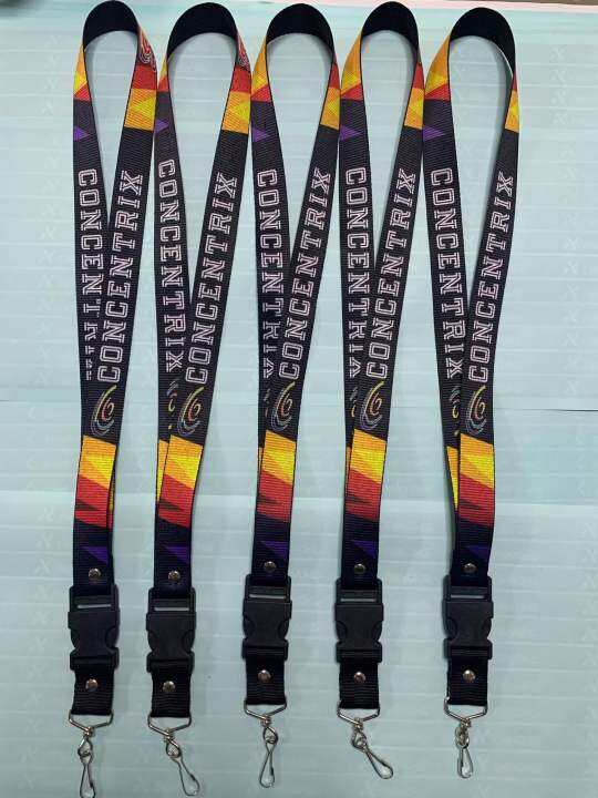 Concentrix black id lace lanyards only | Lazada PH