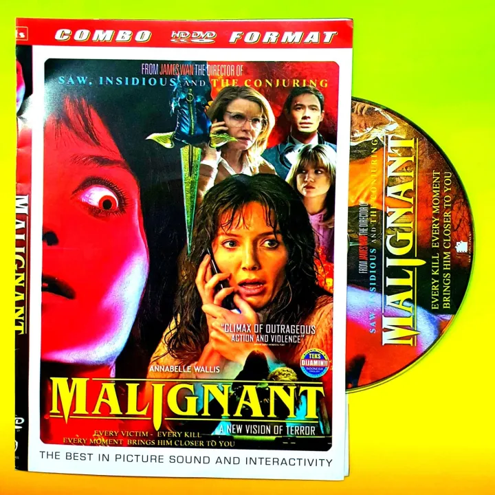 Kaset Dvd Film Horor Thriller Terbaru Malignant Film Malignant Action Aksi Horor Pembunuhan 