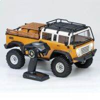 CrossRc Jt4 รถบังคับสเกล คุณภาพสูง 1/10 4wd ระบบเปลี่ยนเกียร์  diff-lock กระบะไม้