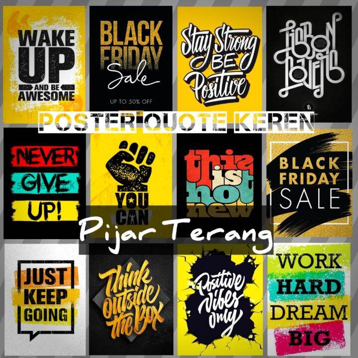 POSTER AESTHETIC / POSTER QUOTES A5 A4 / POSTER DINDING KAMAR