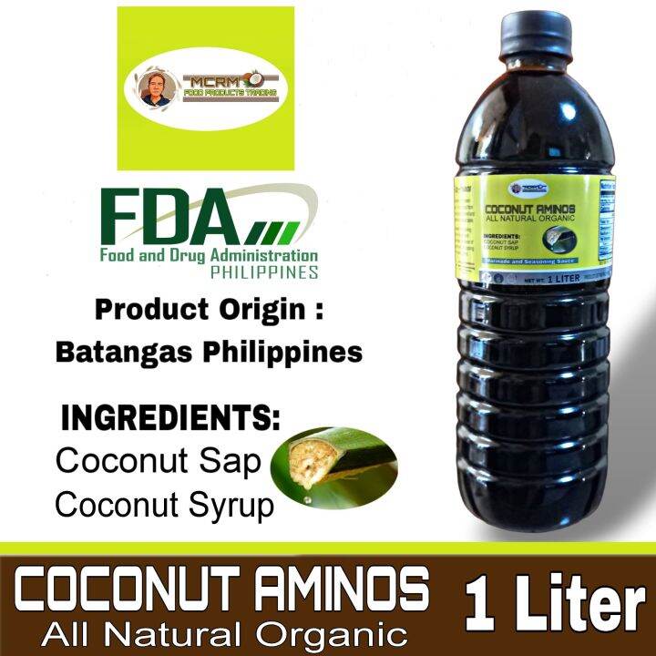 Coconut Aminos All Natural Organic (Soy sauce substitute) Net Wt. 1