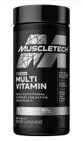 MuscleTech Platinum Multivitamin, Vitamin C for Immune Support 18 Vitamins &amp; Minerals Vitamins A C D E B6 B12 Daily Workout Supplements Multivitamins