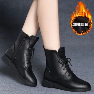 Matte black doc hot sale martens womens