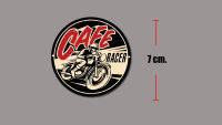 sticker pvc cafe racer สติกเกอร์ มอเตอร์ไซค์ คลาสสิค งานออฟเซ็ทแท้ กันน้ำ กันแดด