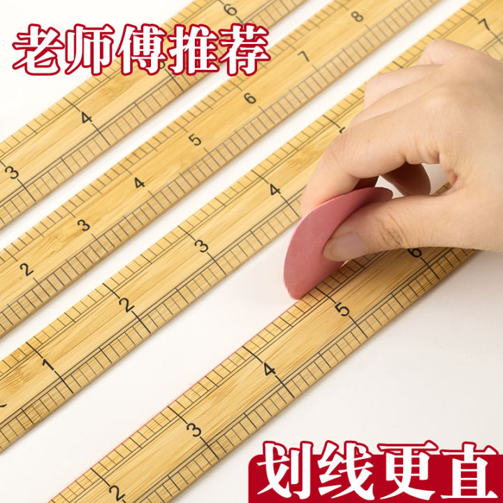 Tailor 1 M Long Chi Bamboo Ruler Seam Cutting Measuring Tape Measuring ...