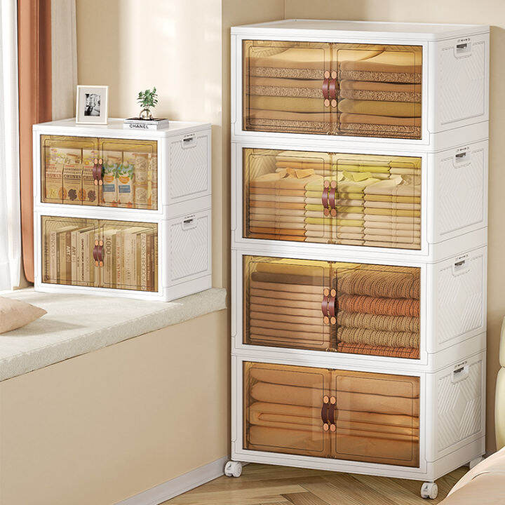 Bay Window Bookshelf Small Book Locker MultiLayer Room Shelf