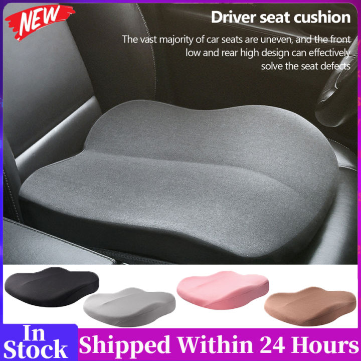 Car Seat Heightening Cushion Vehicle Driver Ass Height Increase Pad Mat For  Short People Memory Foam Seat Booster Cover Cushion