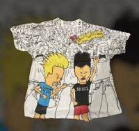 เสื้อ Ovp ลายการ์ตูน BEAVIS BUTT-HEAD สไตส์วินเทจ