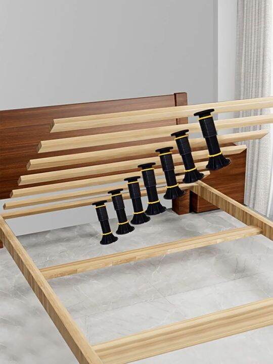 Bed Support Frame Adjustable Height Enhanced Universal Support Foot